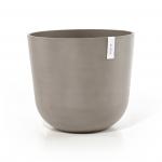 Ecopots Oslo met waterreservoir kunststof bloempot Taupe - Ø 52,5 cm