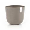 Ecopots Oslo kunststof bloempot Taupe - Ø 33,1 cm