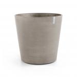 Ecopots Amsterdam op wielen kunststof bloempot Taupe - Ø 56,7 cm