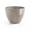 Ecopots Antwerp kunststof bloempot Taupe - Ø 28,2 cm