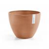 Ecopots Antwerp kunststof bloempot Terracotta - Ø 28,2 cm