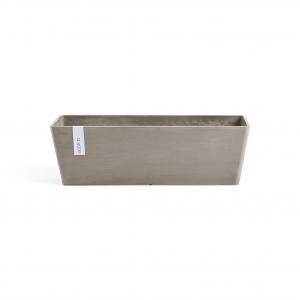 Ecopots Bruges met waterreservoir kunststof bloempot Taupe - Ø 43 cm