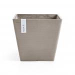 Ecopots Rotterdam kunststof bloempot Taupe - Ø 37,5 cm