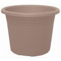 Bloempot Cylindro ø 12 - taupe