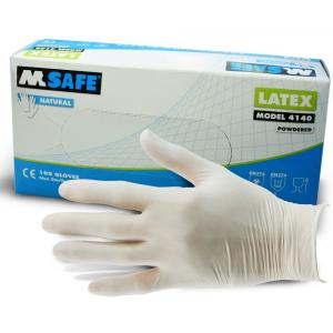 Latex handschoenen - M 100 stuks in doos