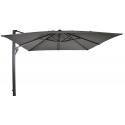 Taurus Zweefparasol grijs 300x300 cm vierkante parasol