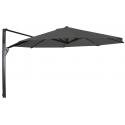 Taurus Zweefparasol grijs 350 cm ronde parasol