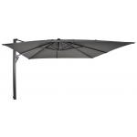 Taurus Zweefparasol grijs 400x300 cm rechthoekige parasol