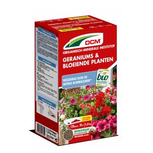 DCM Mest voor Geraniums en bloeiende planten - 1,5 kg