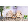 SenS-Line 2-zits Houten tuinbank Comfortline double relax 