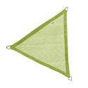 Nesling Coolfit schaduwdoek driehoek lime groen 5 x 5 x 5 meter