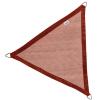 Nesling Coolfit schaduwdoek driehoek Terracotta 5 x 5 x 5 meter