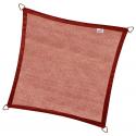 Nesling Coolfit schaduwdoek vierkant terracotta 5 x 5 x 5 meter