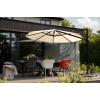 Nesling Coolfit zweefparasol Plus rond gebroken wit 3.5 meter