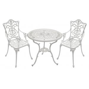 Bistroset Antiek ⌀ 70 cm - wit