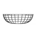 Hanging basket ruif muurmodel zwart metaal - M