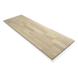 Eiken plank vingerlas 120 x 40 cm - 18 mm