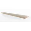 Zwevende wandplank eiken recht 100 x 30 cm - 25 mm