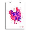 Poster leuke quote A3 chickie