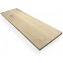 Massief eiken houten paneel 100 x 20 x 4 cm