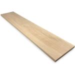 Massief eiken houten paneel 180 x 40 x 2,5 cm