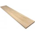 Massief eiken houten paneel 220 x 40 x 2,5 cm