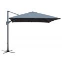 SenS-line zweefparasol Borneo 300 x 300 cm antraciet