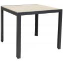 Jersey tuintafel zand vierkant 90 cm