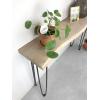 Sidetable Linz 100 x 30 x 75 cm massief eiken