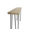 Sidetable Lund 100 x 25 x 75 cm massief eiken