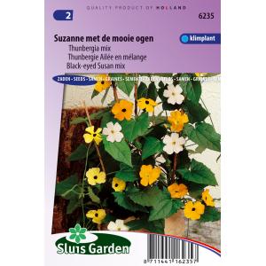 Thunbergia mix bloemzaden – Suzanne met de mooie ogen