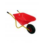 Kinderkruiwagen geel- rood