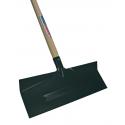 Sneeuwschuiver 40 cm met houten steel 130 cm