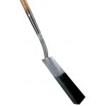 Draineerspade 13 cm met houten steel 76 cm