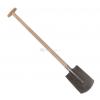 Dulspade 18 cm met houten steel 85 cm