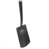 Spade 16 cm antraciet met houten steel 76 cm