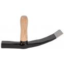 Straathamer 7 cm met houten steel