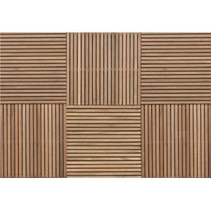 Vlondertegel Surabay 50 x 50 cm hardhout