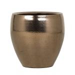 Amora bloempot 26x26x26 cm goud