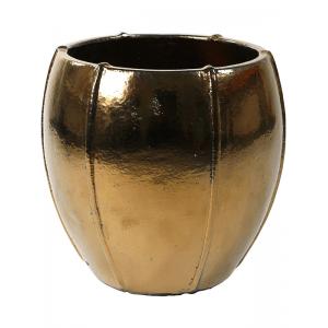 Moda pot bloempot 43x43x43 cm goud