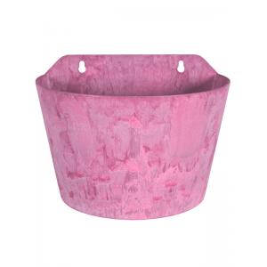 Ella wand bloempot 24x16x18 cm roze