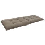 Tuinbank kussen taupe 120 cm