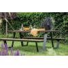 Picknicktafel Arezzo aluminium rechthoekig