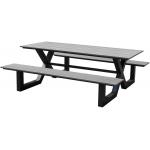 Picknicktafel Family aluminium grijs