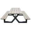 Picknicktafel Family aluminium zand