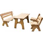 Freital Grenen picknickbank en stoelen 150 cm