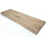 Oud eiken plank massief boomstam 100 x 20 cm