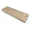 Oud eiken plank massief recht 120 x 20 cm