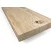 Oud eiken plank massief recht 60 x 20 cm