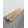 Zwevende wandplank oud eiken boomstam 100 x 20 cm